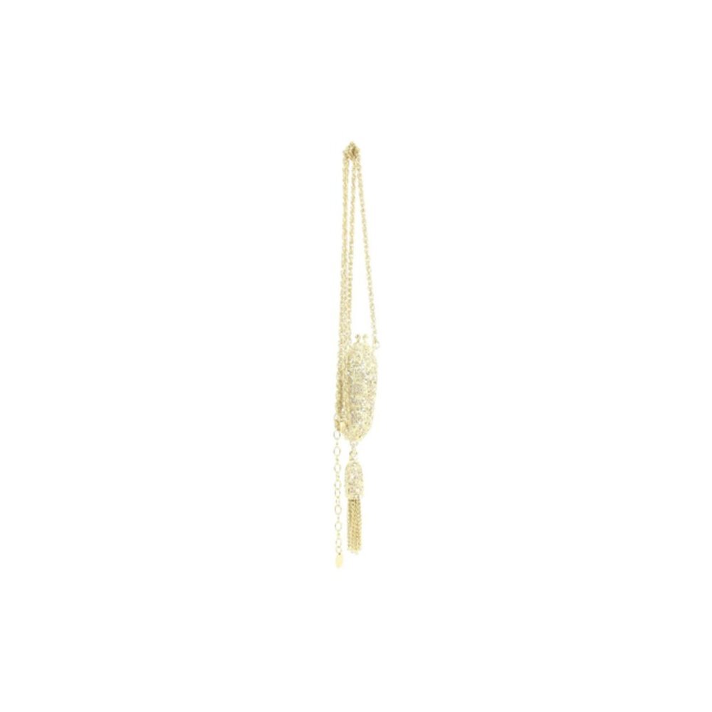 Clara Kasavina Gold Minaudiere Chain Necklace
